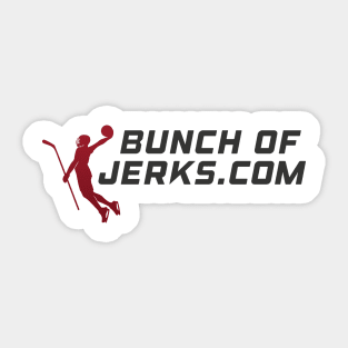 BunchOfJerks.com Tee Sticker